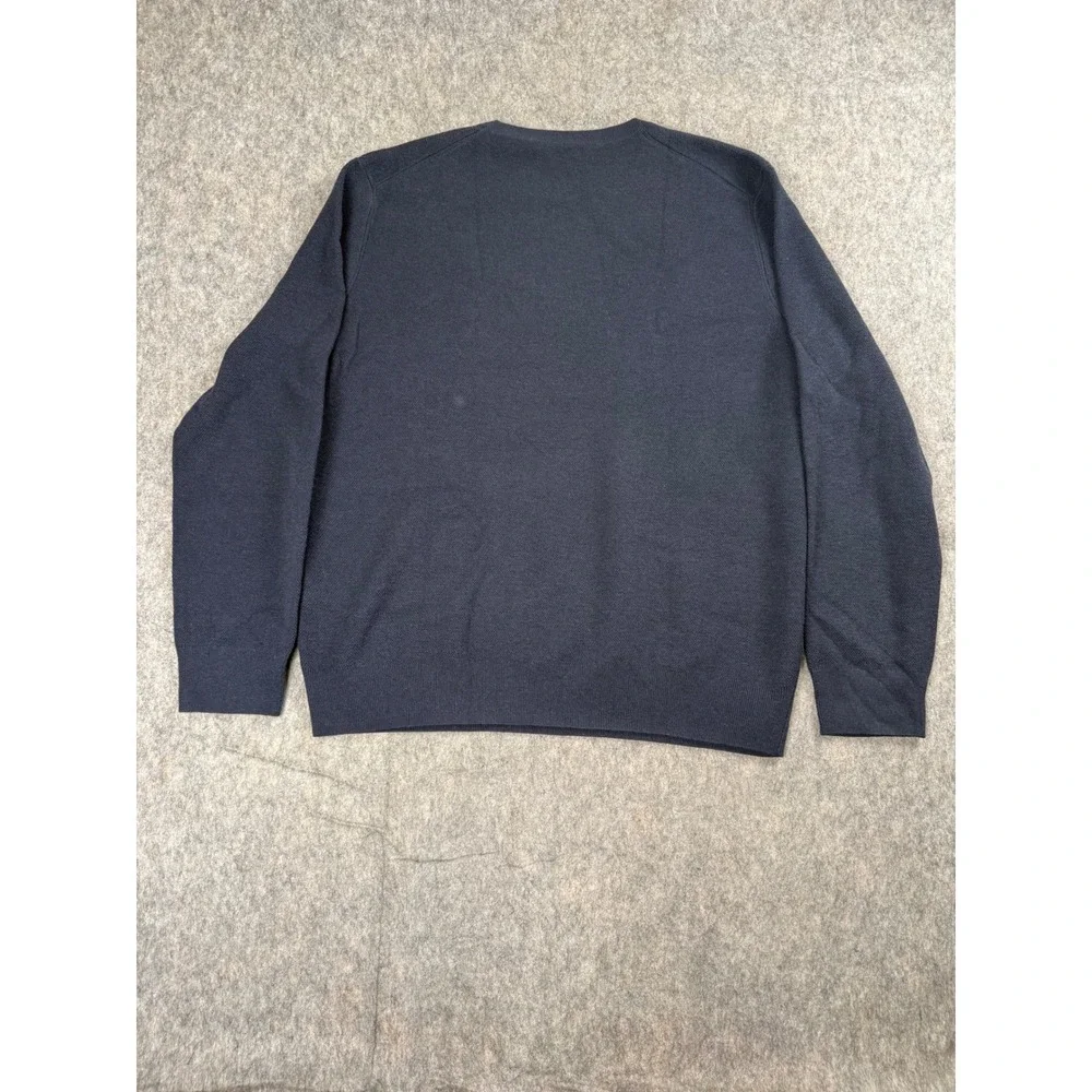 RLX Ralph Lauren Sweater Mens XXL Navy  100% Cashmere Crewneck Luxury Classic